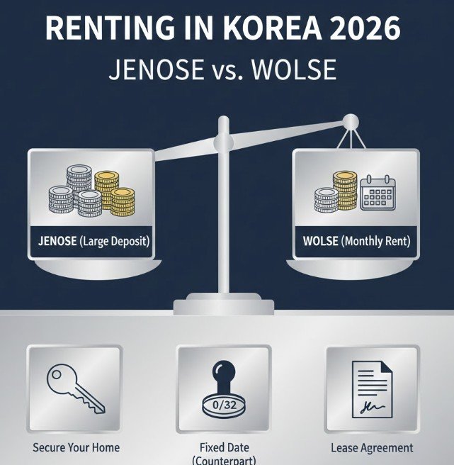renting in korea