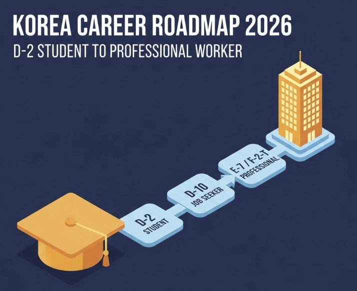 south korea d 2 to e 7 visa
