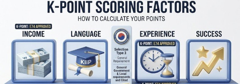 k point scoring factores